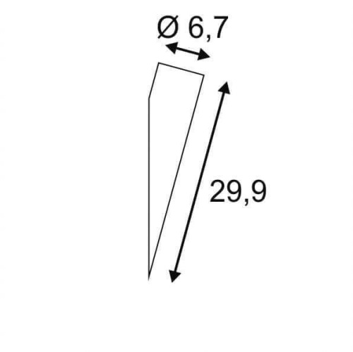Настенный светильник SLV Enola_B Torch 152001