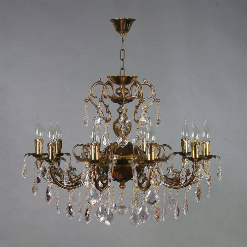 Подвесная люстра Ambiente Alicante 8888/10 PB Leaf Crystal Подвесная люстра Ambiente Alicante 8888/10 PB Leaf Crystal