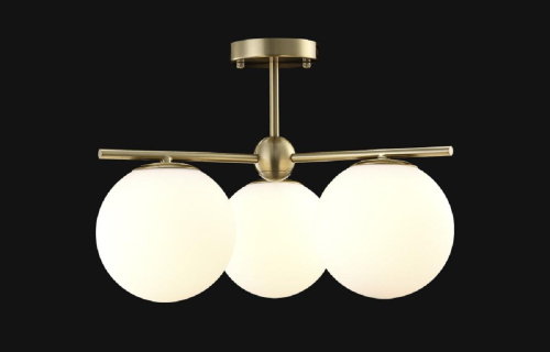 Подвесная люстра Crystal Lux FELIZ SP-PL3 BRONZE/WHITE