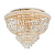 Потолочная люстра Ideal Lux Dubai PL24 Ottone 243498