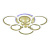Потолочная люстра Seven Fires Snorri SF7061/7C-SGD-BL