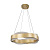 Подвесной светодиодный светильник Indigo Treccia 14013/A/1P Gold V000068L