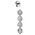Бра Odeon Light L-Vision Jemstone 5084/17WL