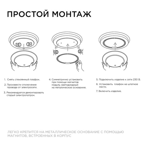 Светодиодный модуль Apeyron 02-61 Светодиодный модуль Apeyron 02-61