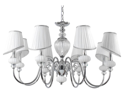 Подвесная люстра Crystal Lux Alma White SP-PL8 Подвесная люстра Crystal Lux Alma White SP-PL8