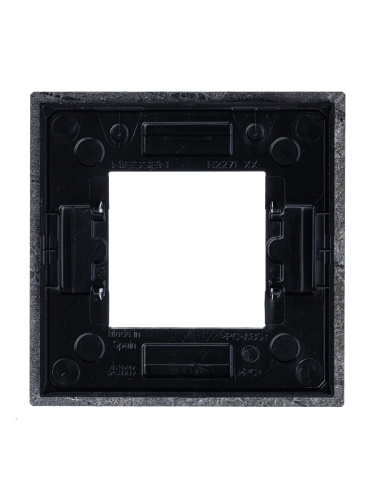 Рамка 1-постовая ABB Zenit сланец 2CLA227100N2201