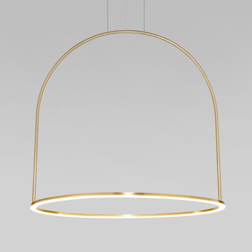 Подвесной светодиодный светильник Eurosvet Over 90323/1 латунь