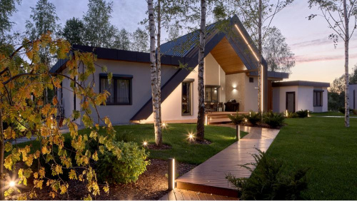 Уличный светодиодный светильник Maytoni Hof O422FL-L12GF Уличный светодиодный светильник Maytoni Hof O422FL-L12GF