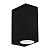 Уличный настенный светильник Ideal Lux Up AP2 Nero 115344