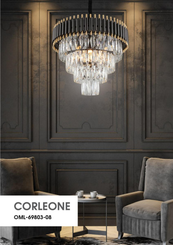 Подвесная люстра Omnilux Corleone OML-69803-08 Подвесная люстра Omnilux Corleone OML-69803-08