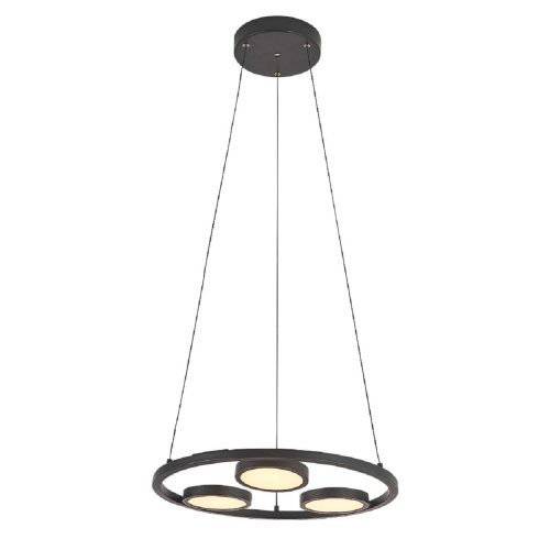 Подвесная светодиодная люстра Crystal Lux CLT 027C3 D450 BL Подвесная светодиодная люстра Crystal Lux CLT 027C3 D450 BL