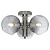 Потолочная люстра Lussole Lgo Gresham LSP-8371CH
