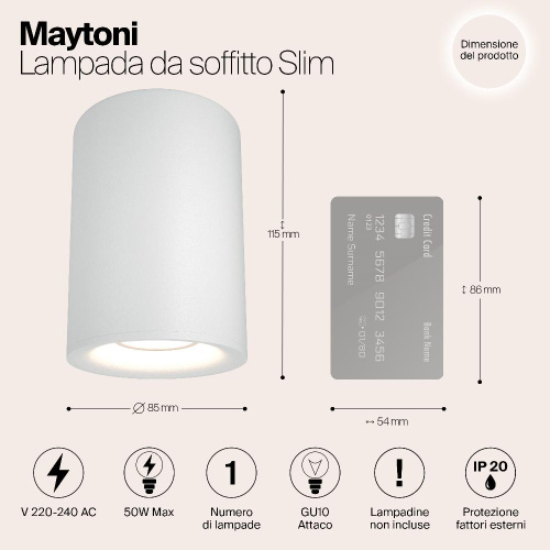 Потолочный светильник Maytoni Alfa C012CL-01W Потолочный светильник Maytoni Alfa C012CL-01W