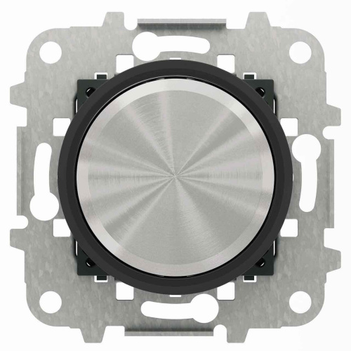 Диммер поворотный для люминесцентных ламп ABB Sky Moon cтекло чёрное 2CLA866090A1501 Диммер поворотный для люминесцентных ламп ABB Sky Moon cтекло чёрное 2CLA866090A1501