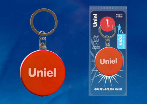 Фонарь-брелок светодиодный Uniel Standard Mini от батареек 47х40 S-KL022-T Orange UL-00004099 Фонарь-брелок светодиодный Uniel Standard Mini от батареек 47х40 S-KL022-T Orange UL-00004099