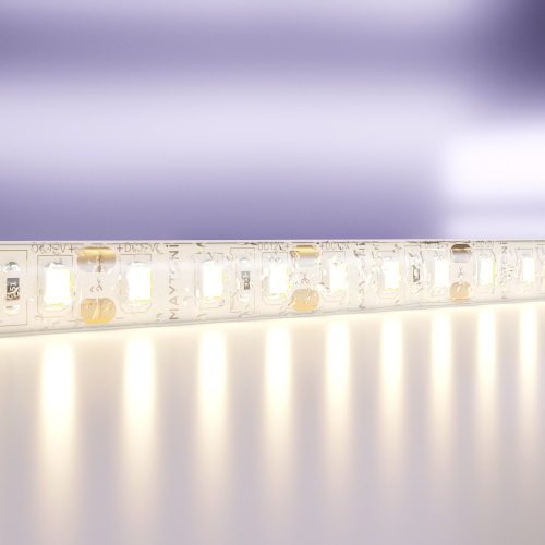 Светодиодная влагозащищенная лента Maytoni Technical 14,4W/m 120LED/m 2835SMD теплый белый 5M 10117 Светодиодная влагозащищенная лента Maytoni Technical 14,4W/m 120LED/m 2835SMD теплый белый 5M 10117