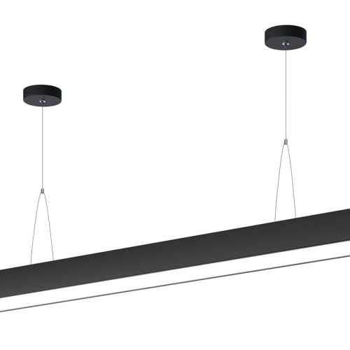 Подвесной светодиодный cветильник Geometria ЭРА Block SPO-115-B-40K-036 36Вт 4000К черный Б0050547