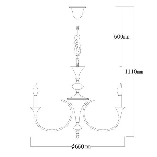 Подвесная люстра MW-Light Консуэло 614013106 Подвесная люстра MW-Light Консуэло 614013106