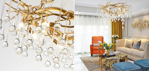 Люстра Droplet Chandelier 80 By Imperiumloft