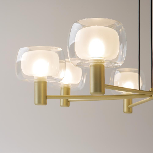 Подвесная люстра Maytoni Vision MOD411PL-08G Подвесная люстра Maytoni Vision MOD411PL-08G