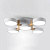 Потолочная Люстра Joist 5 White By Imperiumloft