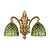 Бра Bohemia Ivele 7209B15/2/175 FP P1 D Clear-Green/H-1J