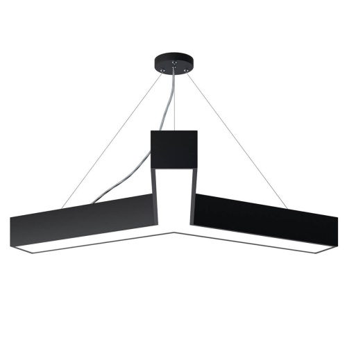 Подвесной светодиодный cветильник Geometria ЭРА Igrek SPO-143-B-40K-056 56Вт 4000К черный Б0050571 Подвесной светодиодный cветильник Geometria ЭРА Igrek SPO-143-B-40K-056 56Вт 4000К черный Б0050571