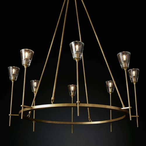 Люстра Torche De Verre 8 gold