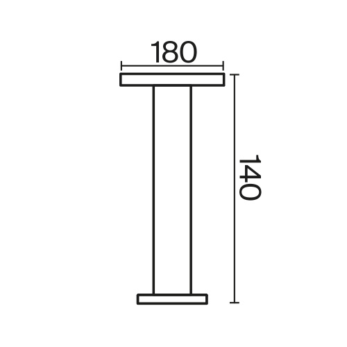 Уличный светодиодный светильник Maytoni Wald O420FL-L12GF