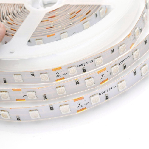 Светодиодная лента Apeyron 14,4W/m 60LED/m 5050SMD красный 5M 00-48 Светодиодная лента Apeyron 14,4W/m 60LED/m 5050SMD красный 5M 00-48