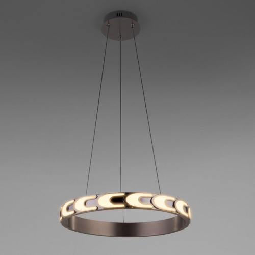 Подвесной светильник Eurosvet 90163/1 сатин-никель Подвесной светильник Eurosvet 90163/1 сатин-никель