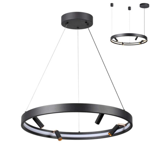 Подвесная светодиодная люстра Odeon Light Hightech Fonda 4317/58L Подвесная светодиодная люстра Odeon Light Hightech Fonda 4317/58L