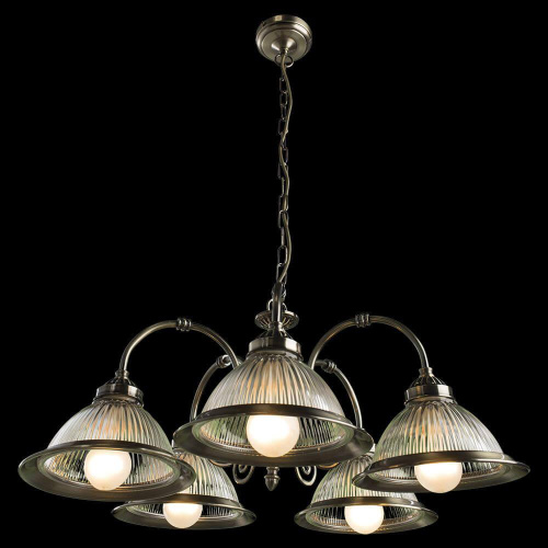 Подвесная люстра Arte Lamp American Diner A9366LM-5AB Подвесная люстра Arte Lamp American Diner A9366LM-5AB