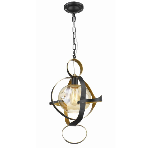 Подвесной светильник P68057S black/gold