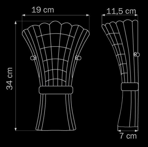Настенный светильник Lightstar Zucche 820629 Настенный светильник Lightstar Zucche 820629