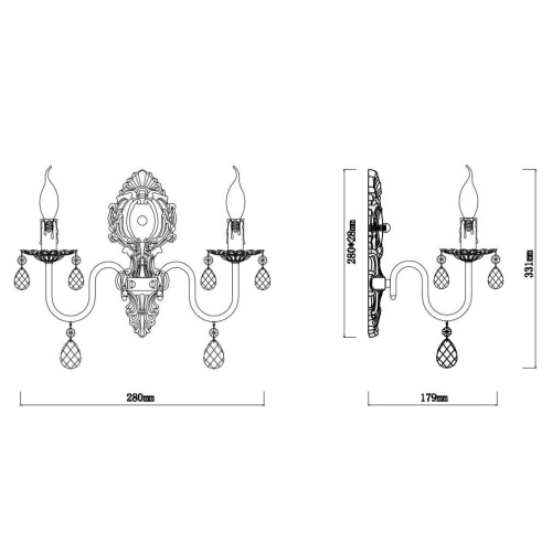 Бра Rivoli Vittoria 1014-402 Б0037797