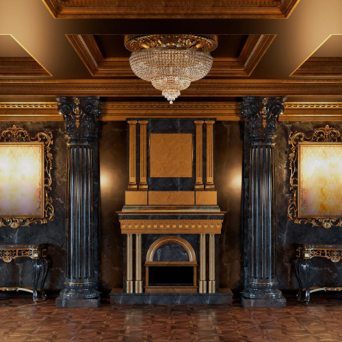 Потолочная люстра Maytoni Palace DIA890-CL-18-G