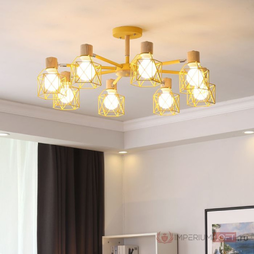 Потолочная Люстра Corf B3 White 5 Lamps By Imperiumloft