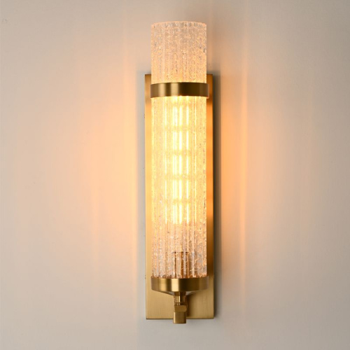 Настенный светильник BRWL7052 antique brass