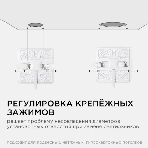 Встраиваемая светодиодная панель Apeyron 06-112 Встраиваемая светодиодная панель Apeyron 06-112