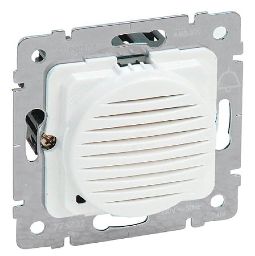 Звонок электронный Legrand Galea Life 12V белый 775709
