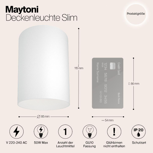 Потолочный светильник Maytoni Alfa C014CL-01W Потолочный светильник Maytoni Alfa C014CL-01W