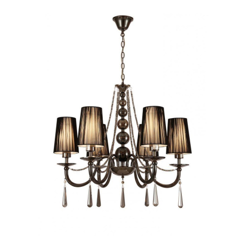 Подвесная люстра Lumina Deco Fabione LDP 1200-6 BK Подвесная люстра Lumina Deco Fabione LDP 1200-6 BK