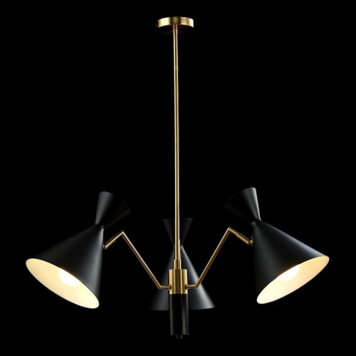Подвесная люстра Crystal Lux Joven SP3 Gold/Black