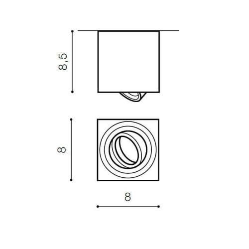 Накладной светильник Azzardo Mini Eloy AZ1712
