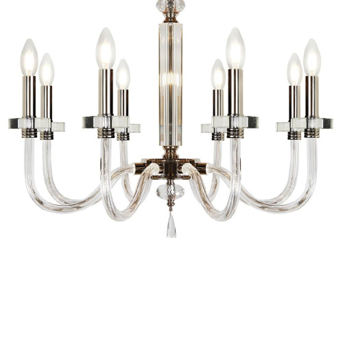 Подвесная люстра iLamp Vibe P9474-8 Nickel Подвесная люстра iLamp Vibe P9474-8 Nickel
