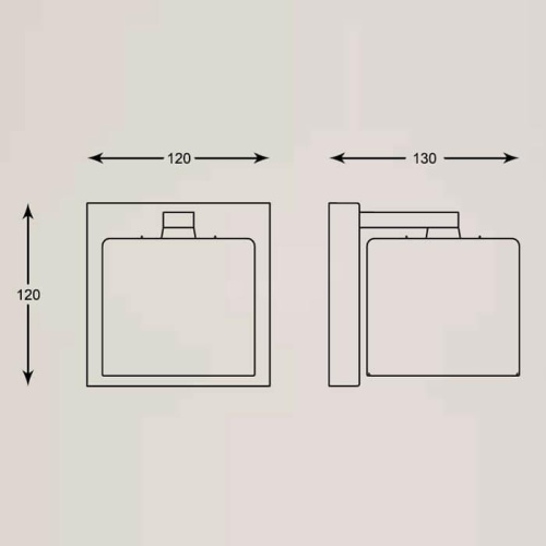 Бра Zumaline Pioli W0369-01A-B5GR