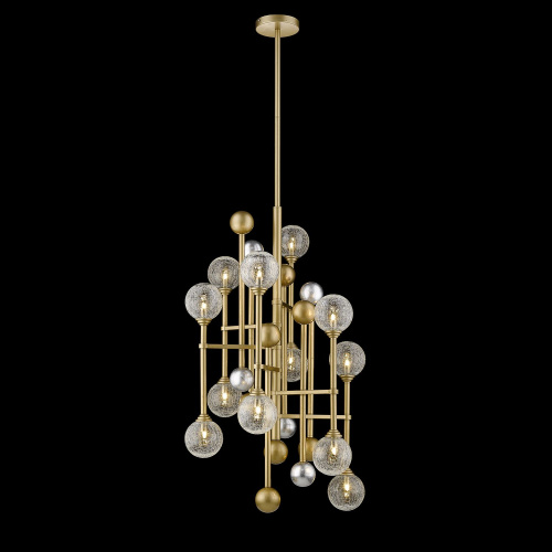 Люстра Fluxus 12 gold