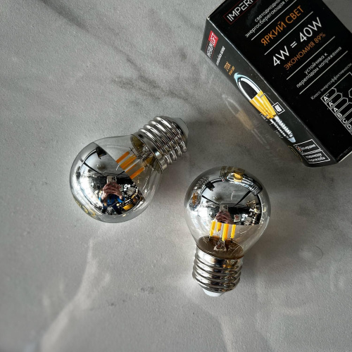 Лампочка Led С Гальваническим Покрытием Для Modo Chandelier By Imperiumloft