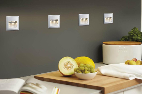 Встраиваемый светодиодный cветильник Paulmann Wall Led Quadro 93753